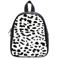 Black And White Leopard Dots Jaguar School Bag (small) by ConteMonfrey