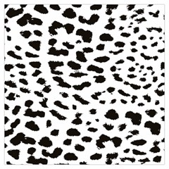 Black And White Leopard Dots Jaguar Lightweight Scarf  by ConteMonfrey