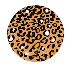 Leopard Jaguar Dots Mini Round Pill Box by ConteMonfrey