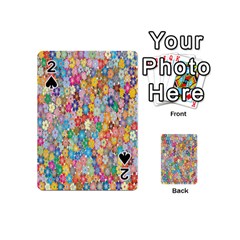 Floral Flowers Playing Cards 54 Designs (mini) by artworkshop