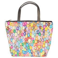 Floral Flowers Bucket Bag