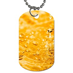 Water Dog Tag (two Sides) by artworkshop