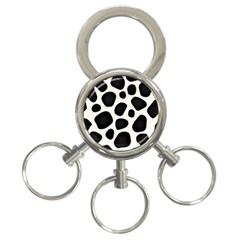 Texture Design Wallpaperpublic 3-Ring Key Chain