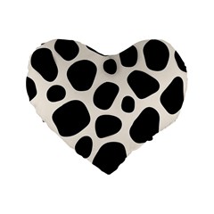 Texture Design Wallpaperpublic Standard 16  Premium Flano Heart Shape Cushions