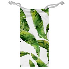 Sheets Tropical Plant Palm Summer Exotic Jewelry Bag by artworkshop