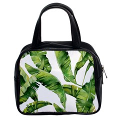 Sheets Tropical Plant Palm Summer Exotic Classic Handbag (two Sides) by artworkshop
