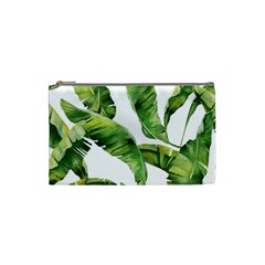 Sheets Tropical Plant Palm Summer Exotic Cosmetic Bag (small) by artworkshop