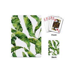 Sheets Tropical Plant Palm Summer Exotic Playing Cards Single Design (mini) by artworkshop