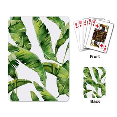 Sheets Tropical Plant Palm Summer Exotic Playing Cards Single Design (rectangle) by artworkshop