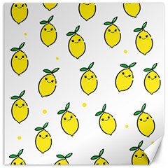 Pattern Lemon Texture Canvas 20  X 20 