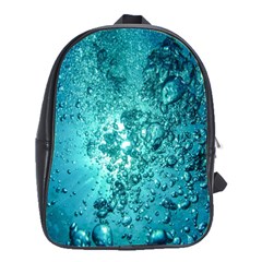 Bubbles Water Bub School Bag (large) by artworkshop