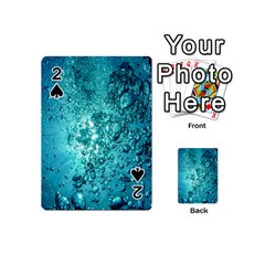 Bubbles Water Bub Playing Cards 54 Designs (mini) by artworkshop