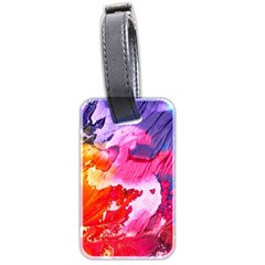 Colorful Painting Luggage Tag (two Sides) by artworkshop