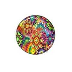 Mandalas Colorful Abstract Ornamental Hat Clip Ball Marker (10 Pack) by artworkshop