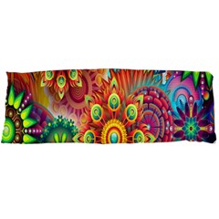 Mandalas Colorful Abstract Ornamental Body Pillow Case Dakimakura (two Sides) by artworkshop