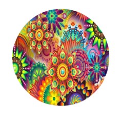 Mandalas Colorful Abstract Ornamental Mini Round Pill Box (pack Of 3) by artworkshop