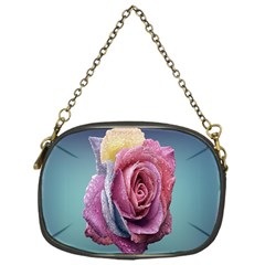 Rose Flower Love Romance Beautiful Chain Purse (one Side) by artworkshop