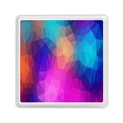 Triangles Polygon Color Memory Card Reader (square) by artworkshop