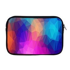 Triangles Polygon Color Apple Macbook Pro 17  Zipper Case by artworkshop