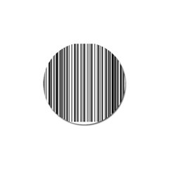 Barcode Pattern Golf Ball Marker (10 Pack)