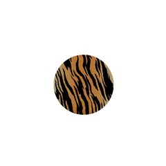 Tiger Animal Print A Completely Seamless Tile Able Background Design Pattern 1  Mini Buttons by Amaryn4rt