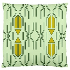 Abstract Pattern Geometric Backgrounds Large Flano Cushion Case (one Side) by Eskimos