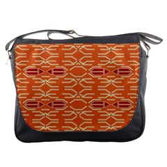 Abstract Pattern Geometric Backgrounds  Messenger Bag by Eskimos