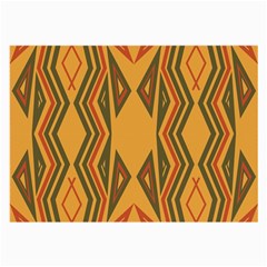 Abstract Pattern Geometric Backgrounds  Large Glasses Cloth by Eskimos