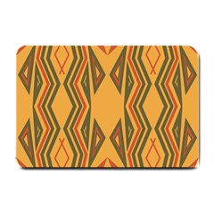 Abstract Pattern Geometric Backgrounds  Small Doormat  by Eskimos