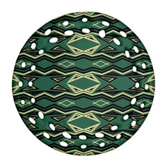 Abstract Pattern Geometric Backgrounds Ornament (round Filigree) by Eskimos