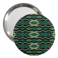 Abstract Pattern Geometric Backgrounds 3  Handbag Mirrors by Eskimos