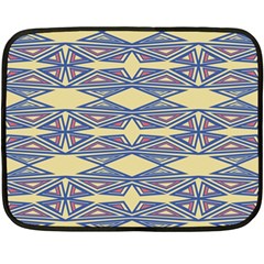 Abstract Pattern Geometric Backgrounds  Double Sided Fleece Blanket (mini)  by Eskimos