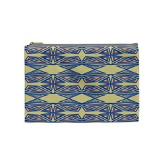 Abstract Pattern Geometric Backgrounds  Cosmetic Bag (medium) by Eskimos