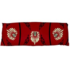 Folk Flowers Print Floral Pattern Ethnic Art Body Pillow Case (dakimakura) by Eskimos