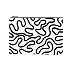 Patern Vector Cosmetic Bag (large)