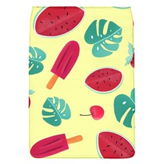 Watermelon Leaves Cherry Background Pattern Removable Flap Cover (s) by nate14shop
