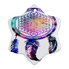 Bring Me The Horizon  Snowflake Ornament (two Sides) by nate14shop