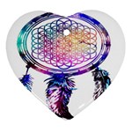 Bring Me The Horizon  Heart Ornament (Two Sides) Back