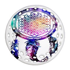 Bring Me The Horizon  Round Filigree Ornament (two Sides)