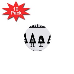 Bastille 1  Mini Buttons (10 Pack)  by nate14shop