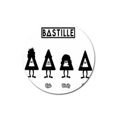 Bastille Magnet 3  (round) by nate14shop