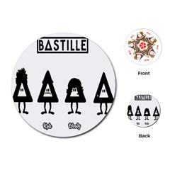 Bastille Playing Cards Single Design (round)