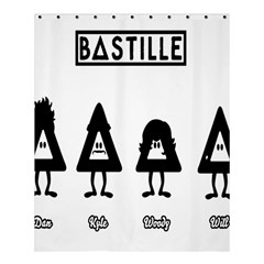 Bastille Shower Curtain 60  X 72  (medium)  by nate14shop