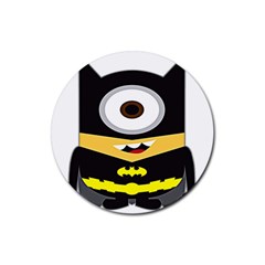 Batman Rubber Round Coaster (4 Pack) by nate14shop
