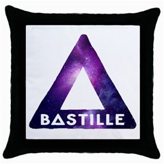 Bastille Galaksi Throw Pillow Case (black) by nate14shop