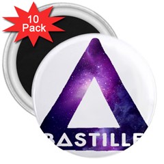 Bastille Galaksi 3  Magnets (10 Pack)  by nate14shop