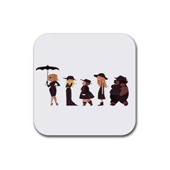 American Horror Story Cartoon Rubber Coaster (square) by nate14shop