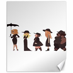American Horror Story Cartoon Canvas 8  X 10  by nate14shop