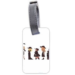 American Horror Story Cartoon Luggage Tag (one Side) by nate14shop