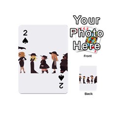 American Horror Story Cartoon Playing Cards 54 Designs (mini) by nate14shop